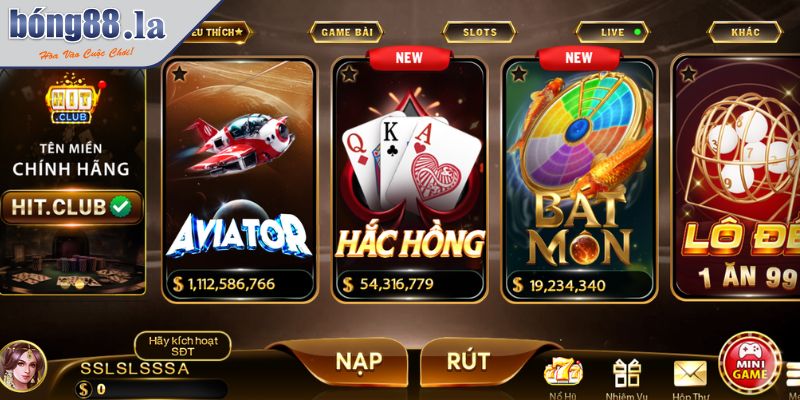 Cách so sánh giao diện hitclub thật và giả